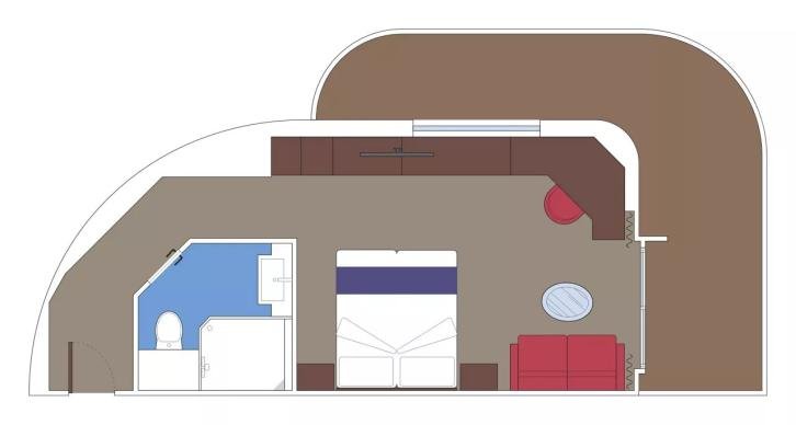 Premium Suite Aurea floor Plan