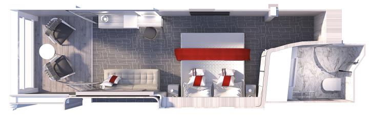 Prime Concierge Class floor Plan