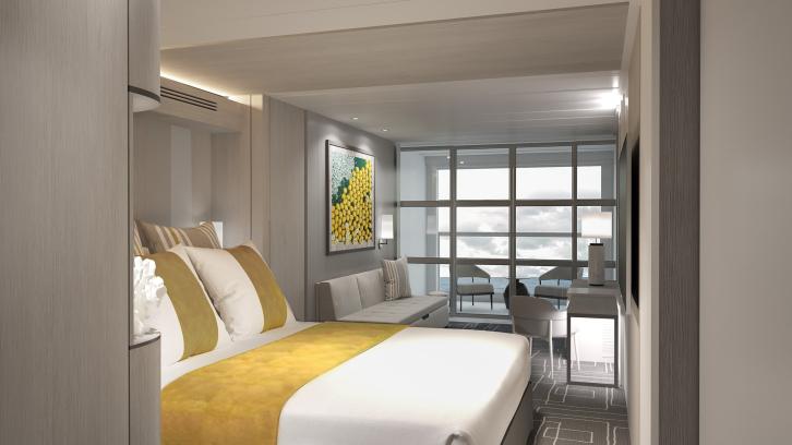 Prime Edge Stateroom with Infinite Veranda