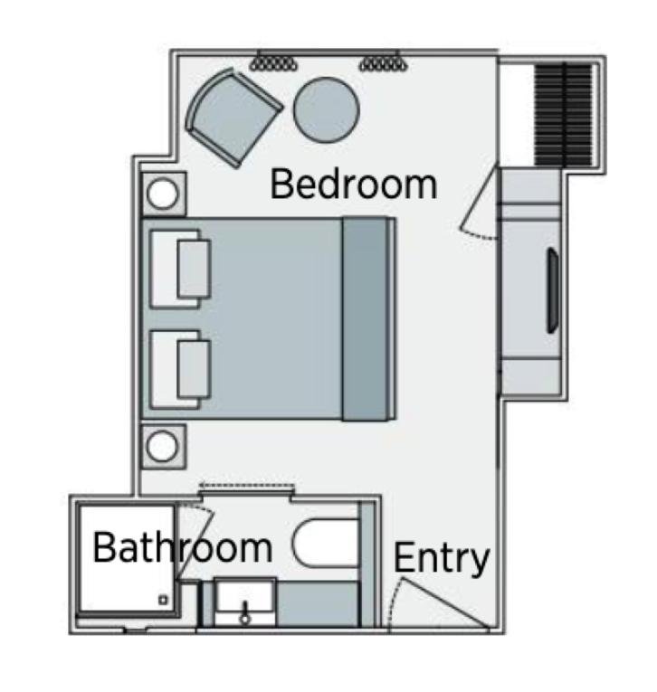 Emerald Stateroom floor Plan