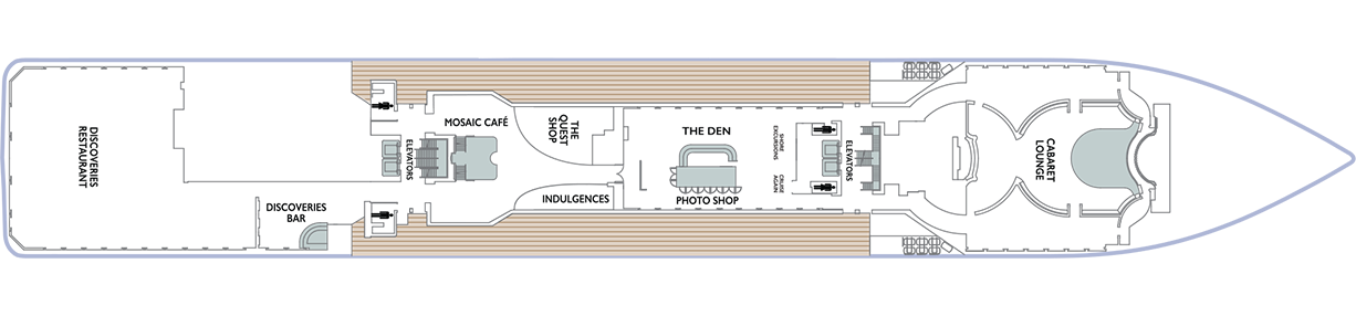 Deck 5 plan on Azamara Quest