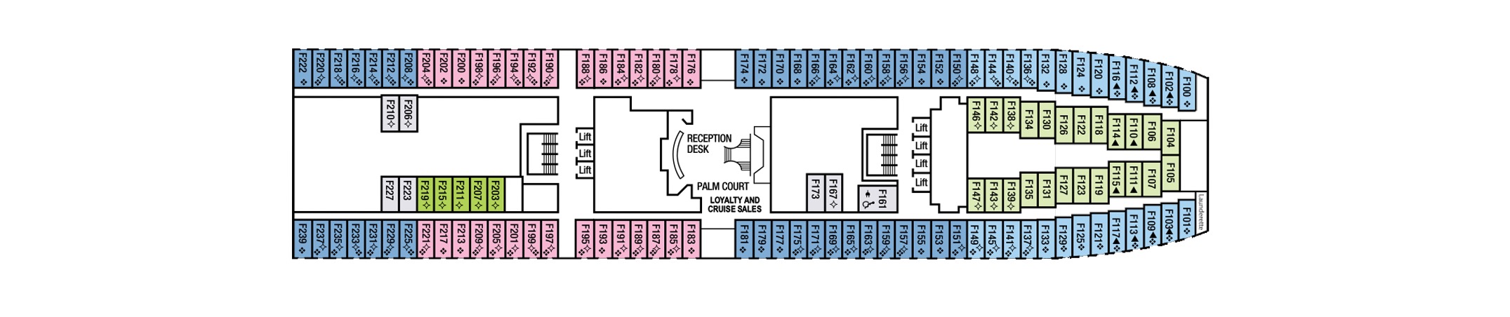 Deck 5 plan on Aurora