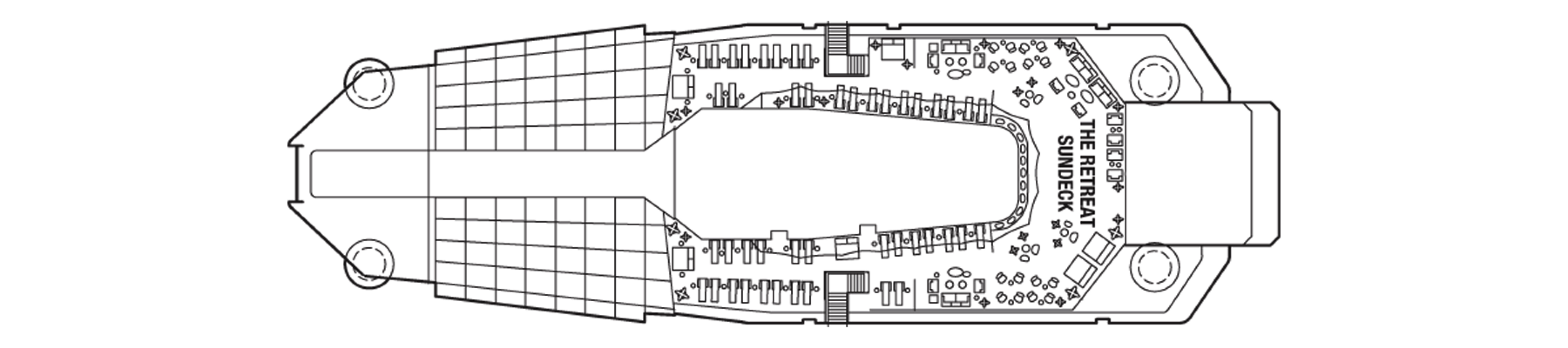 Deck 16 plan on Celebrity Equinox