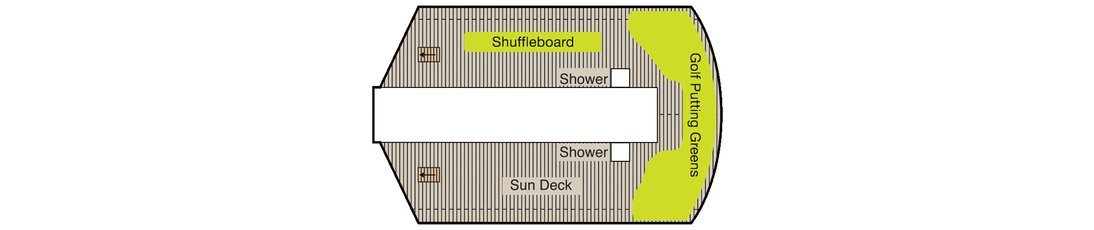 Deck 11 plan on Oceania Nautica