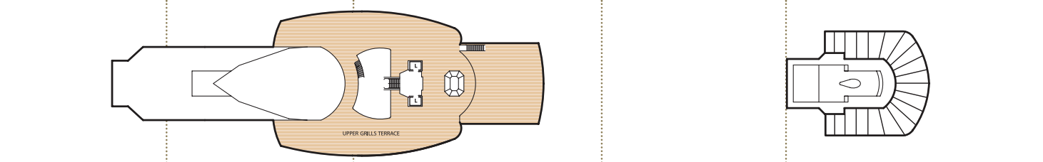 Deck 12 plan on Queen Elizabeth