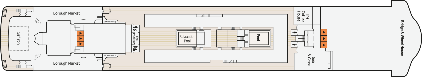 Deck 12 plan on Ambience