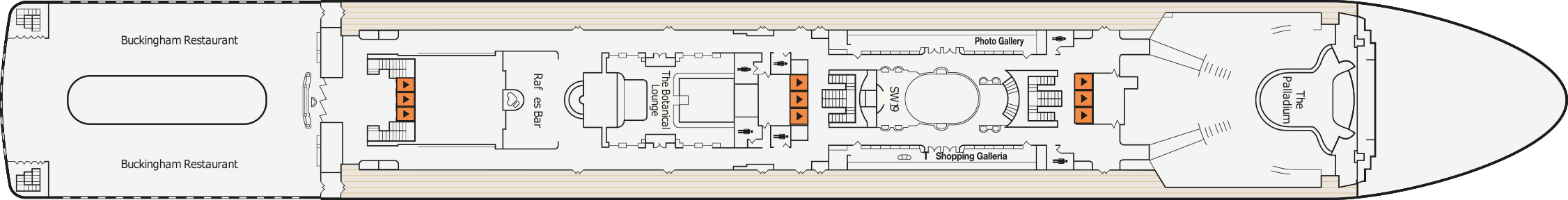 Deck 7 plan on Ambience