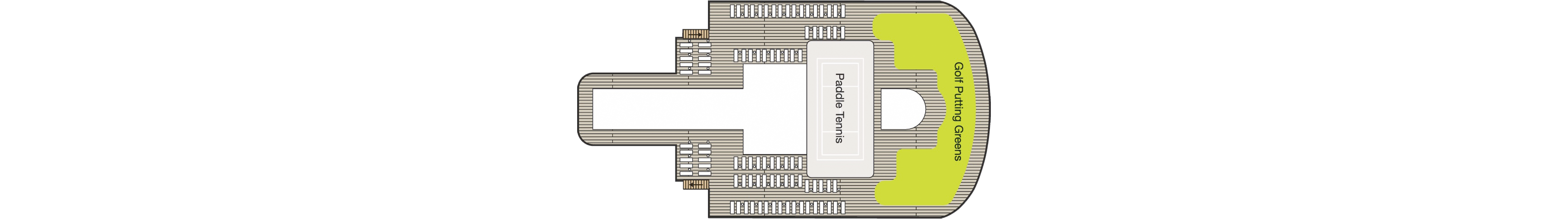 Deck 16 plan on Oceania Riviera