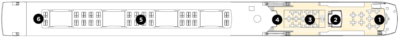 Sky Deck plan on Avalon Expression