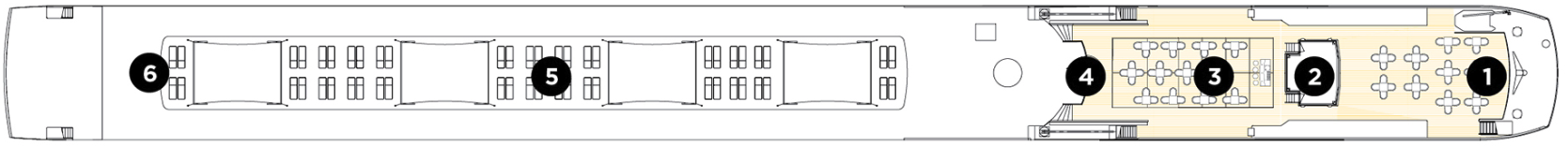 Sky Deck plan on Avalon Artistry II