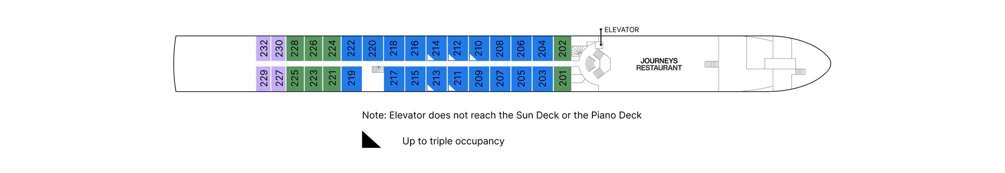 Cello Deck plan on AmaVerde