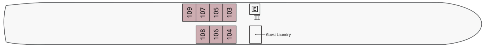 Moselle Deck plan on River Duchess