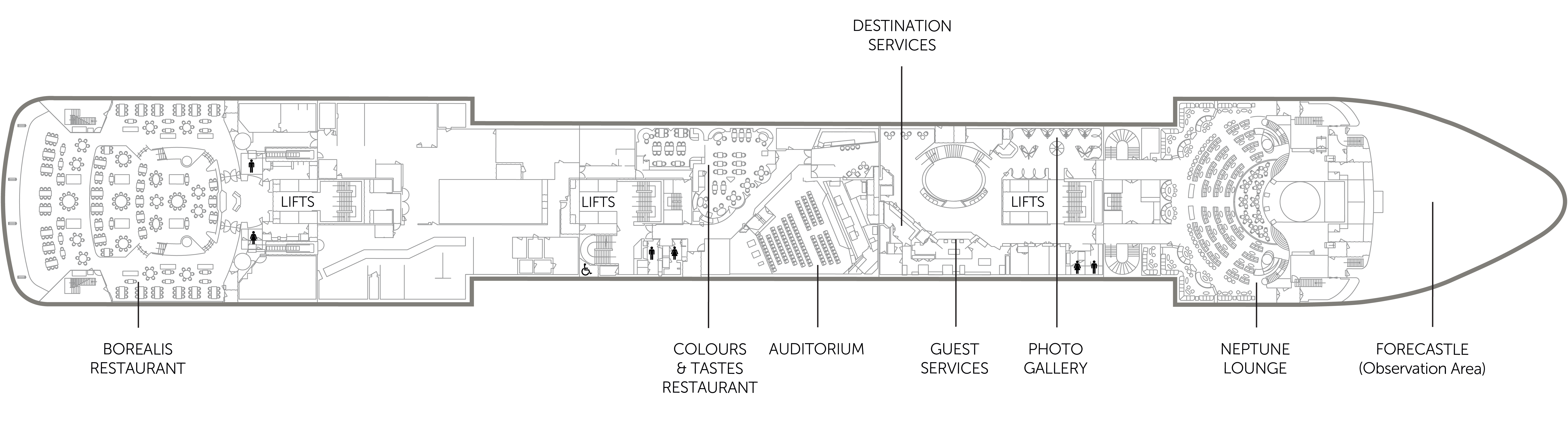 Main Deck 4 plan on Borealis