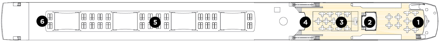 Sky Deck plan on Avalon Tapestry II