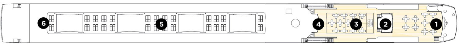 Sky Deck plan on Avalon Imagery II