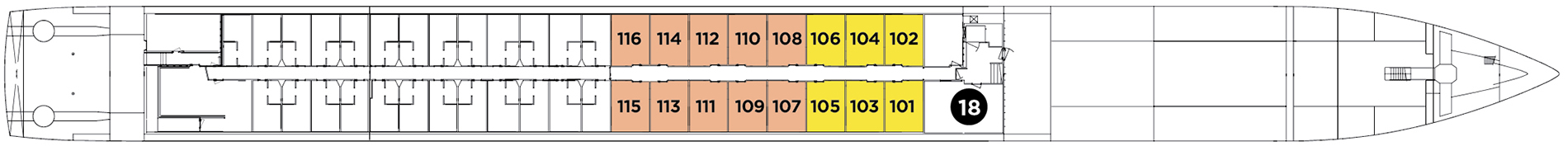 Indigo Deck plan on Avalon Passion