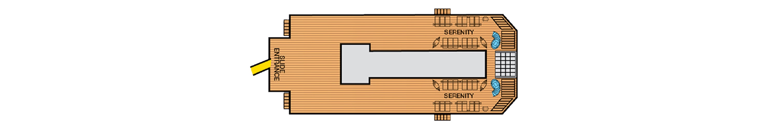 Deck 14 plan on Carnival Valor