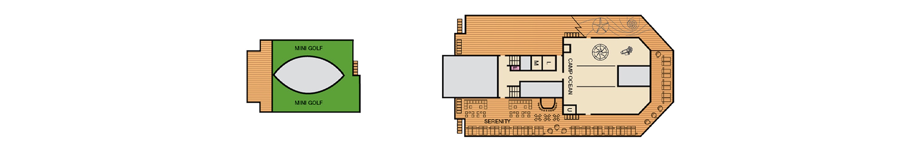 Deck 12 plan on Carnival Valor