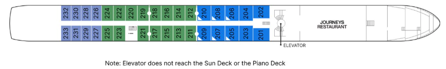 Cello Deck plan on AmaViola