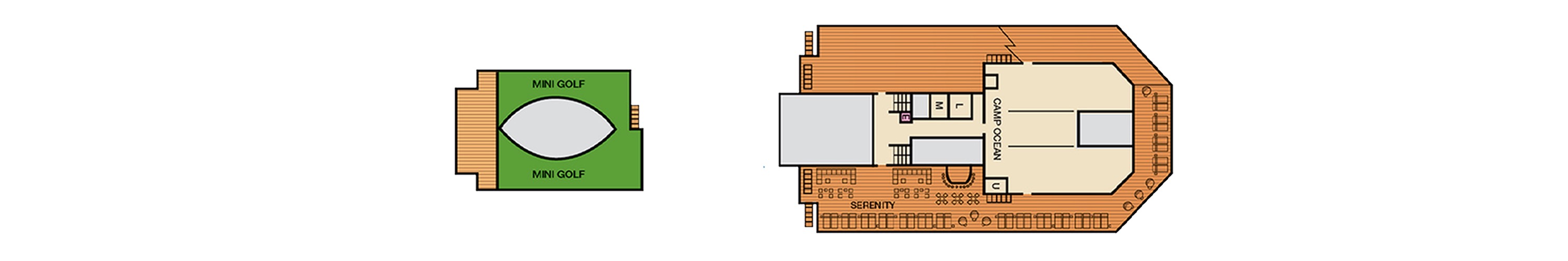 Deck 12 plan on Carnival Liberty