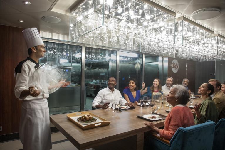 The Chef's Table on Carnival Pride
