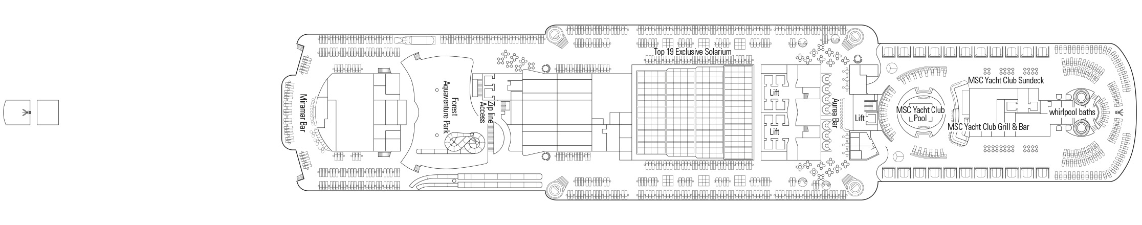 Coral Sea plan on MSC Seaview