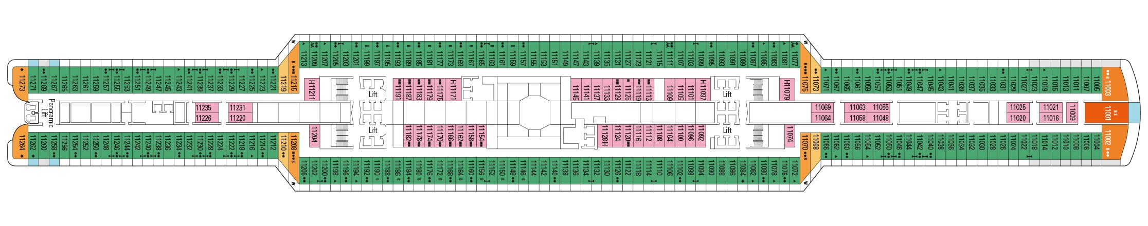Black Sea plan on MSC Seaview