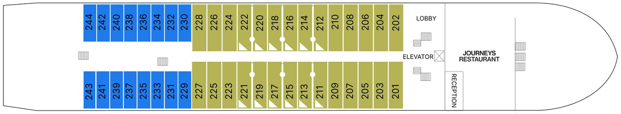 Cello Deck plan on AmaMagna