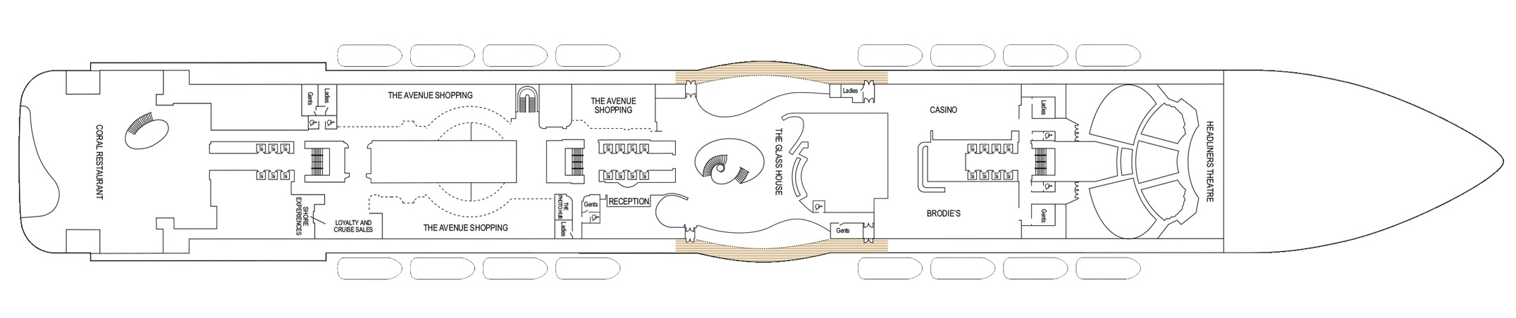 Deck 7 plan on Iona