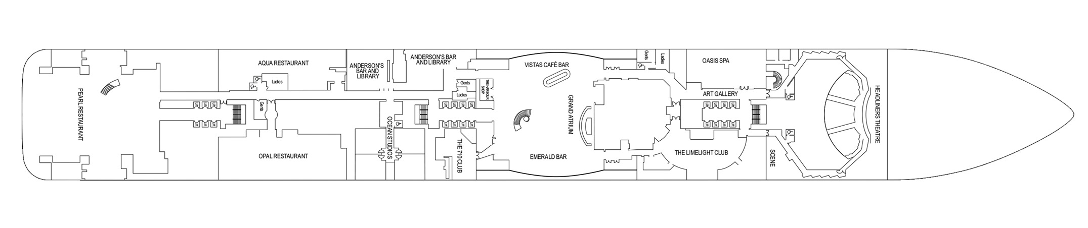 Deck 6 plan on Iona