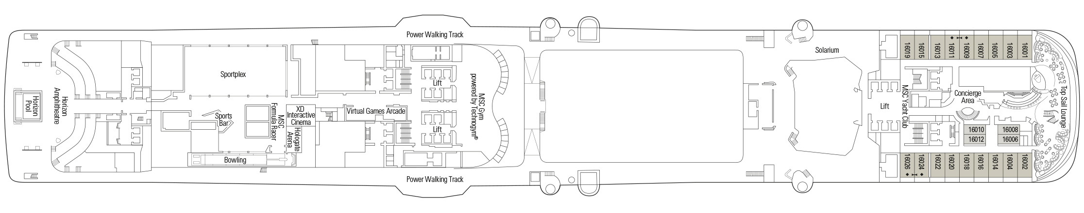 16. Debussy plan on MSC Virtuosa