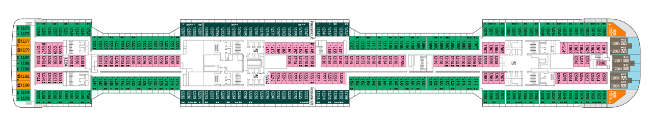 12. Paganini plan on MSC Virtuosa
