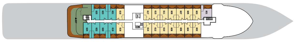 Deck 6 plan on Silver Origin