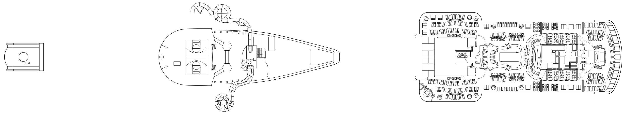 La Jument plan on MSC Seashore