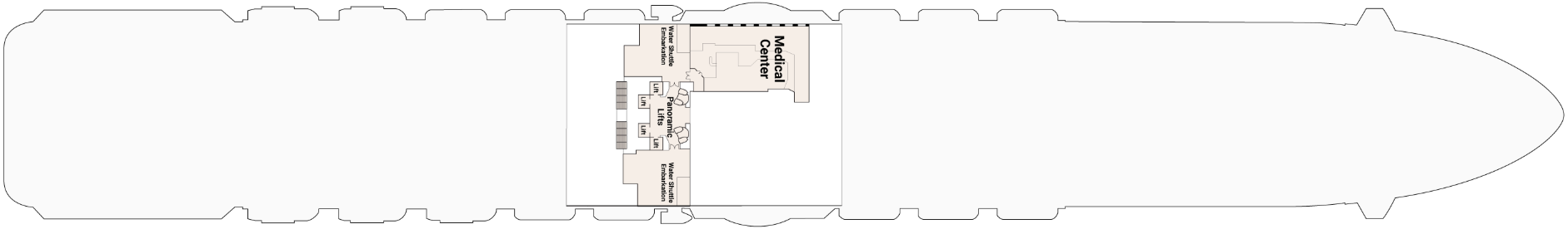 Deck 4 plan on Discovery Princess