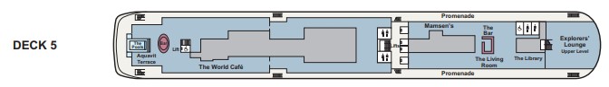 Deck 5 plan on Viking Polaris