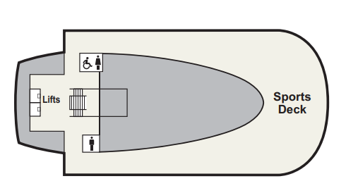 Deck 9 plan on Viking Neptune