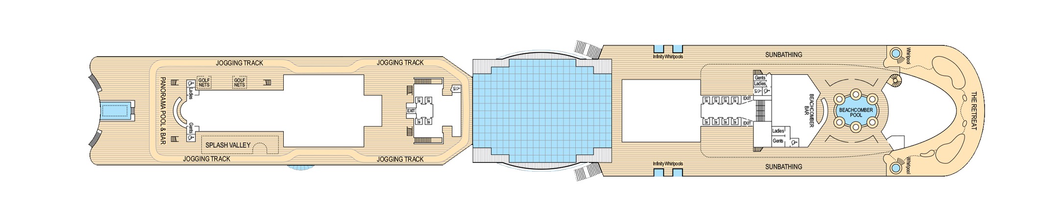Deck 18 plan on Arvia