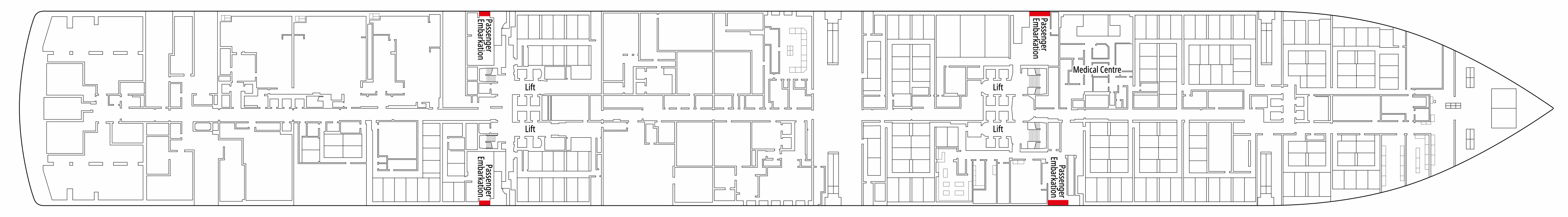 Phi Phi Island plan on MSC Seascape
