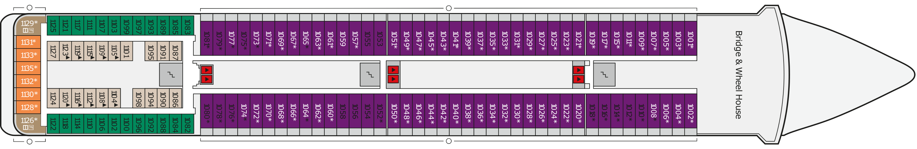 Deck 10 plan on Ambition
