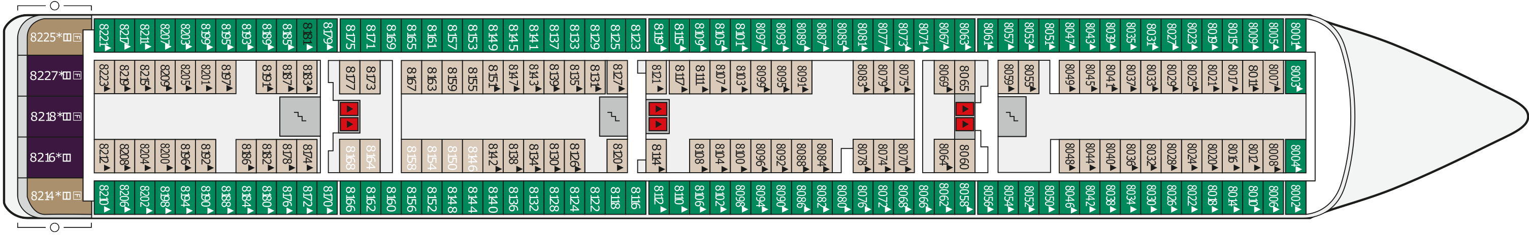 Deck 8 plan on Ambition