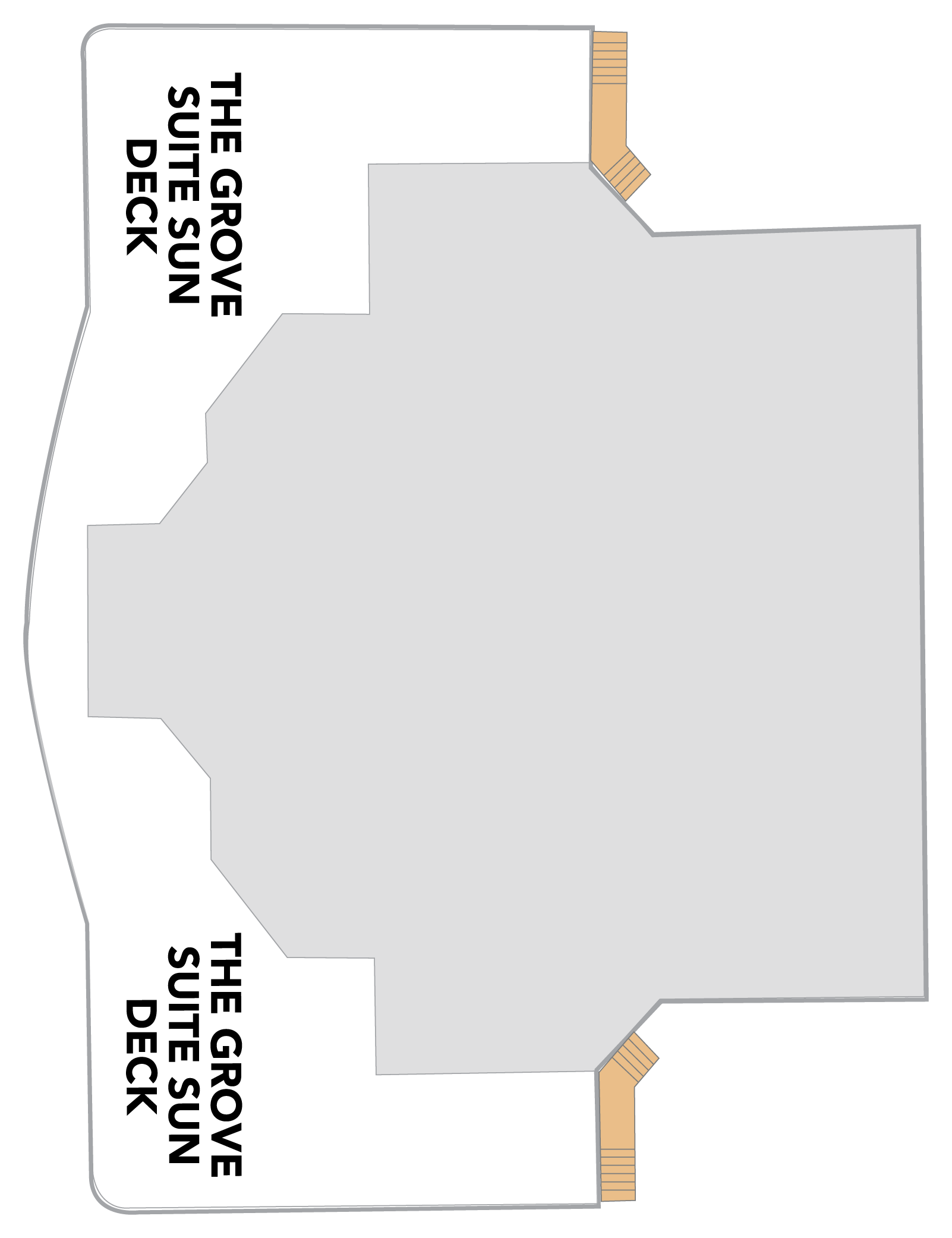 Deck 19 plan on Icon of the Seas