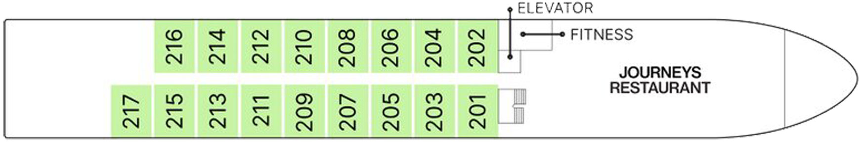 Lisbon Deck plan on AmaSintra