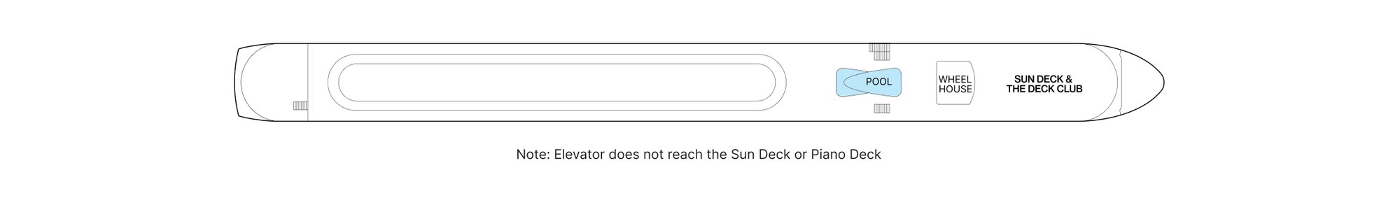 Sun Deck plan on AmaReina
