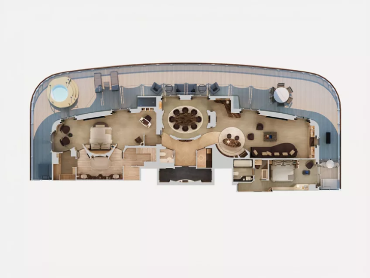 Owner's Residence floor Plan