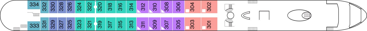 Violin Deck plan on AmaSofia