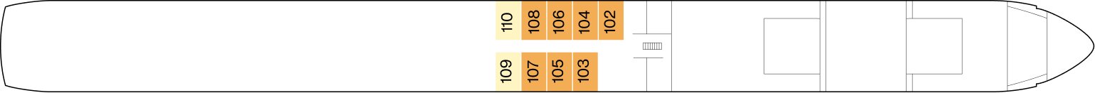 Piano Deck plan on AmaSofia