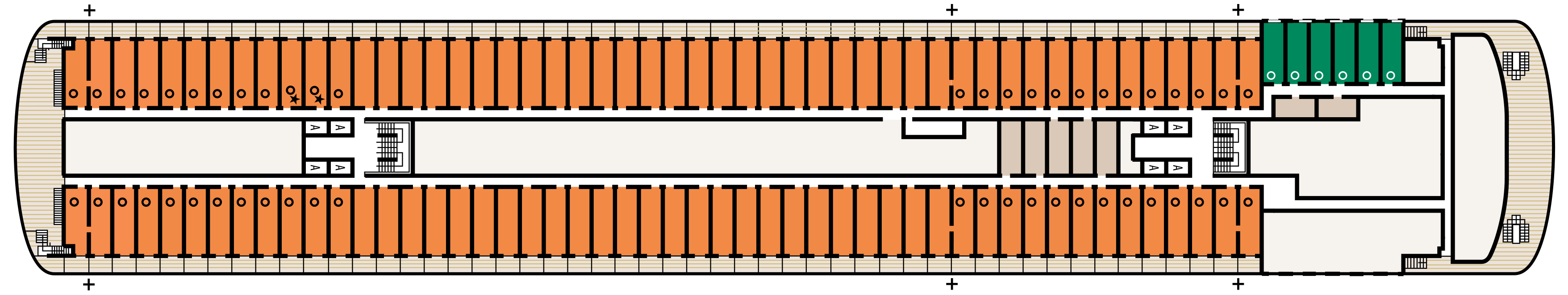 Sea Deck plan on Renaissance