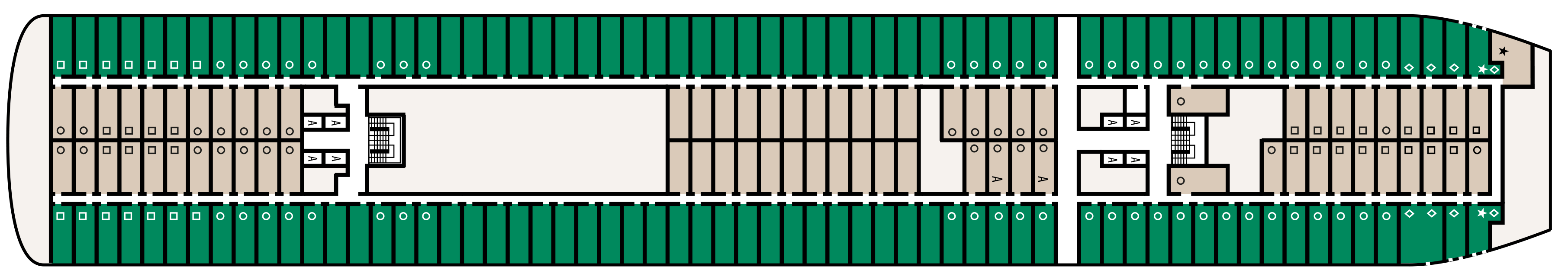 Laguna Deck plan on Renaissance