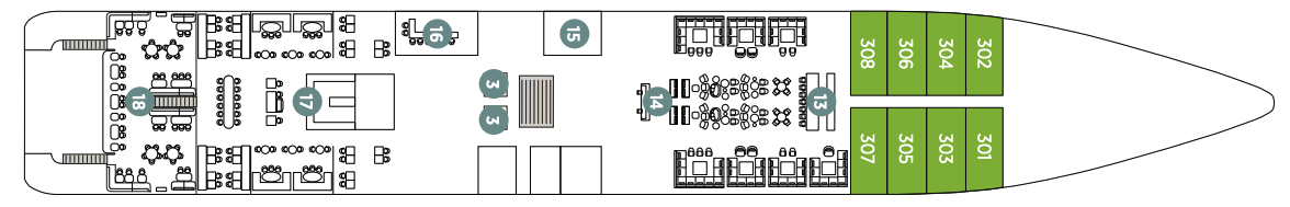 Emerald Deck plan on Emerald Raiya